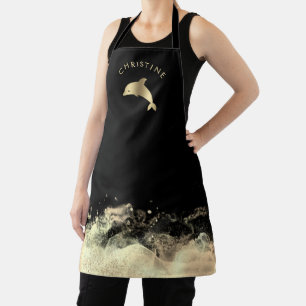 Delphinzeichen Schürze