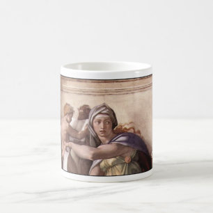 Delphische Sibyl - Fresco-Sixtinische Kapelle Tasse