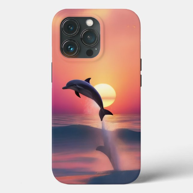 DELPIN ANIMALS Case-Mate iPhone HÜLLE (Rückseite)