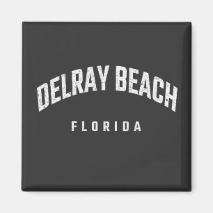 Delray Beach Florida FL Magnet