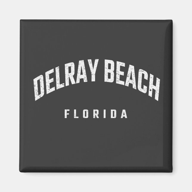 Delray Beach Florida FL Magnet (Vorne)