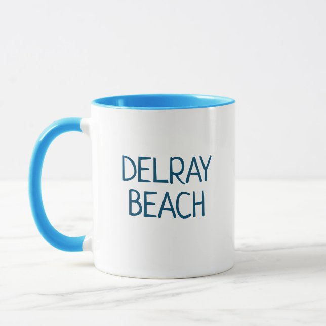 Delray Beach Florida Kaffeetasse (Links)