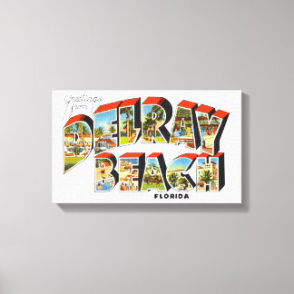 Delray Beach Florida Leinwanddruck