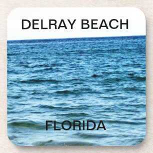Delray Beach Florida Ozeanhorizontblick Untersetzer