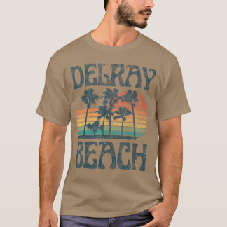 Delray Florida Beach Sommerurlaub Vintag T-Shirt