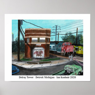 Delray-Turm Poster