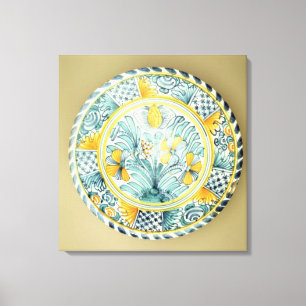 Delsoftware-Ladegerät von Bluedash, Lambeth-Töpfer Leinwanddruck