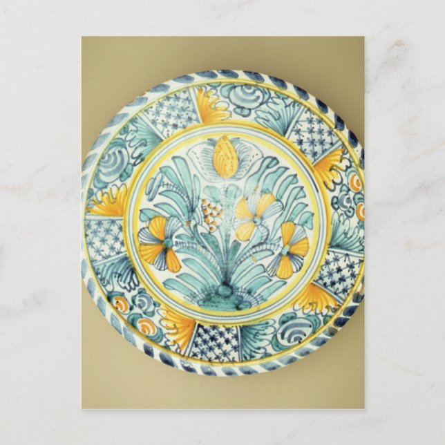 Delsoftware-Ladegerät von Bluedash, Lambeth-Töpfer Postkarte (Vorderseite)