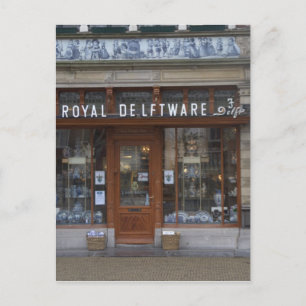 Delsoftwareshop in Delft Postkarte