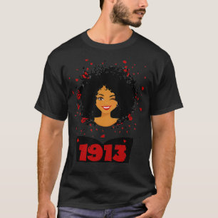 Delta 1913 Studentinnenverbindung Sigma Friend Par T-Shirt