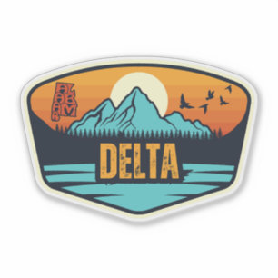 Delta, Alabama Aufkleber