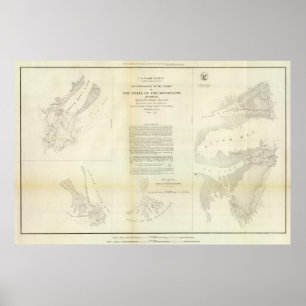 Delta des Mississippi Poster