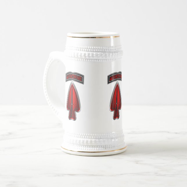 Delta Force Bierglas (Vorderseite Links)