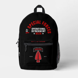 Delta Force Tribut Personalized Bedruckter Rucksack