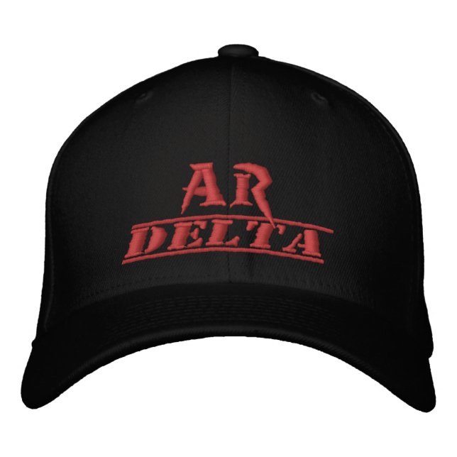 Delta hat 01 bestickte kappe (Vorderseite)