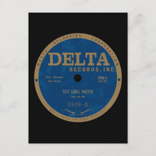 Delta-Platten Postkarte