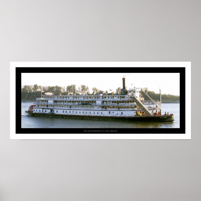 Delta Queen Riverboat Poster (Vorne)