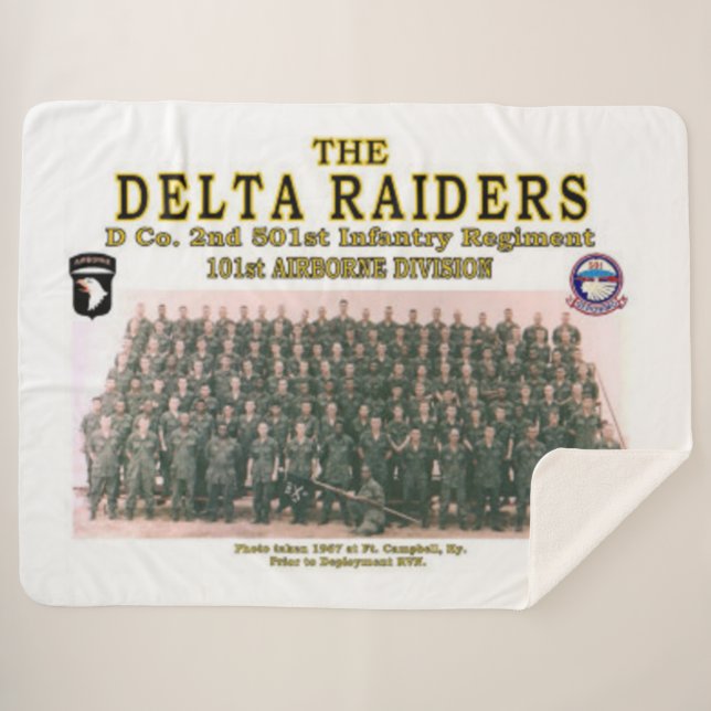 DELTA RAIDERS bei FT. CAMPBELL Sherpadecke (Vorderseite (Horizontal))