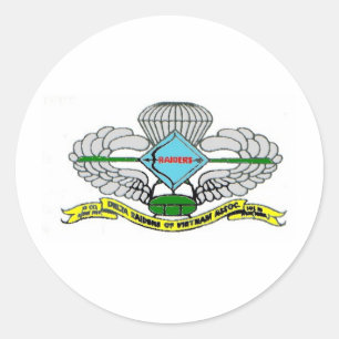 DELTA RAIDERS RUNDER AUFKLEBER