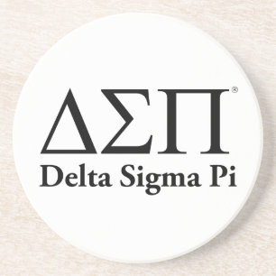 Delta Sigma Pi Klassisches Logo Getränkeuntersetzer