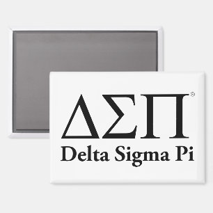 Delta Sigma Pi Klassisches Logo Magnet