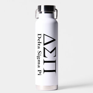 Delta Sigma Pi Klassisches Logo Trinkflasche