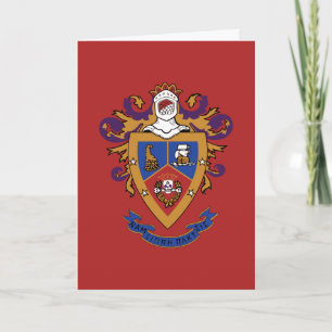 Delta Sigma Pi offizielles Wappen Karte