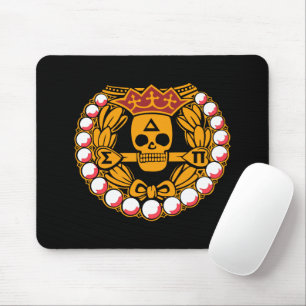 Delta Sigma Pi Totenkopf-Abzeichen Mousepad