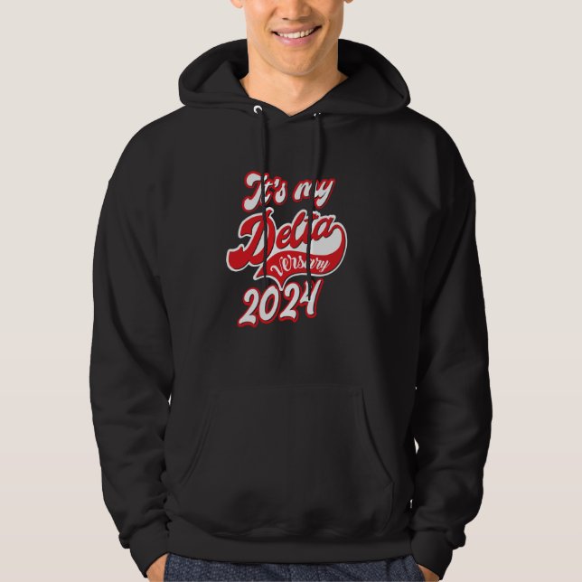 Delta Sigma Theta Studentinnenverbindung, Es ist m Hoodie (Vorderseite)