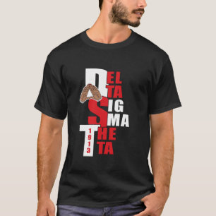 Delta Sigma Theta Studentinnenverbindung Paraphern T-Shirt
