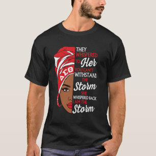 Delta Sigma Theta Studentinnenverbindung, Schwarzg T-Shirt