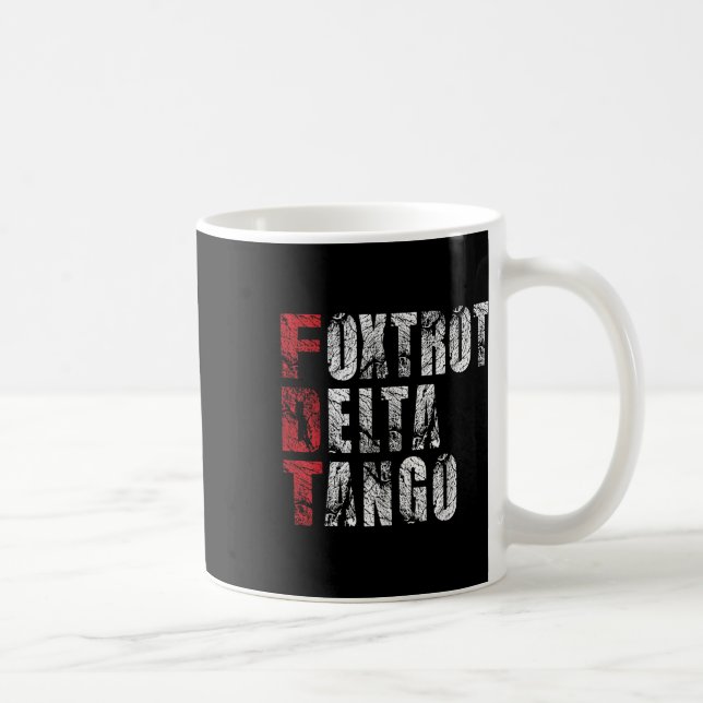 Delta Tangos Funny Foxtrots Delta Tangos Kaffeetasse (Rechts)