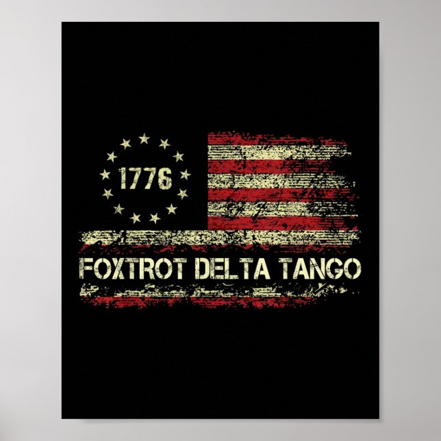 Delta Tangos Funny Foxtrots Delta Tangos Poster (Vorne)