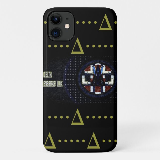DELTA Vierter Quadra Socionics-inspiriert Telefon  Case-Mate iPhone Hülle (Rückseite)