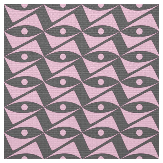 Delta Wings - rosa und grau Stoff (Muster)