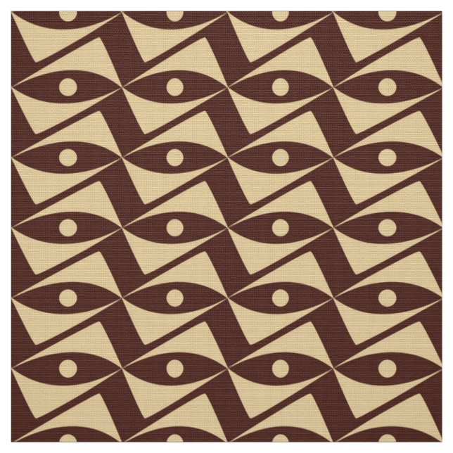 Delta Wings - Schokolade & Kamel Stoff (Muster)