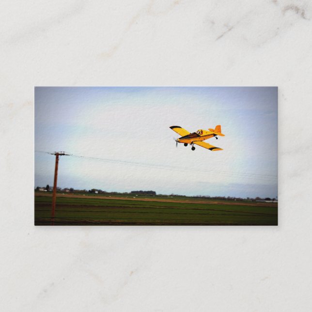 Deltaluftfahrt-Visitenkarte Visitenkarte (Vorderseite)