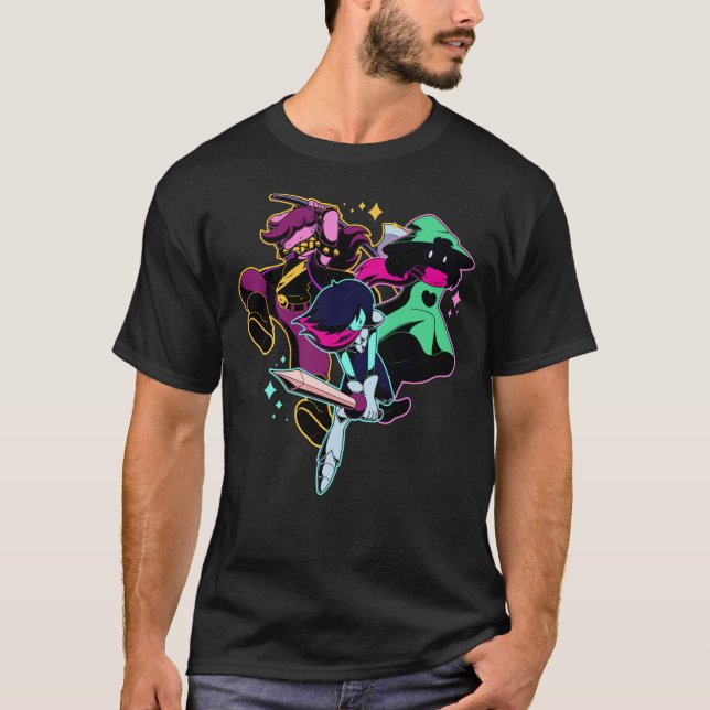 Deltarune - Warriors Essential T-Shirt (Vorderseite)