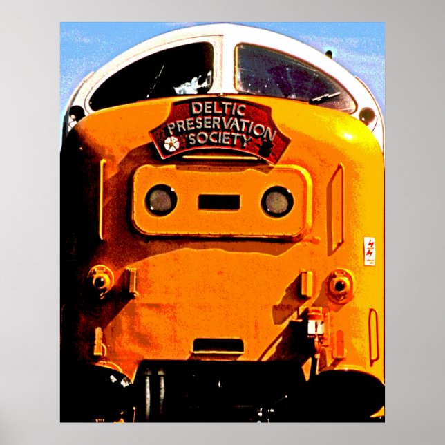 Deltic British Dieselzug Poster (Vorne)