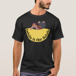 Delulu Ist das Solulu Lustiges Meme-Design T-Shirt