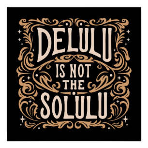 Delulu ist kein Solulu Poster