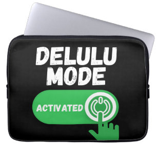 Delulu-Modus aktiviert   Lustiges Gen Z Laptopschutzhülle