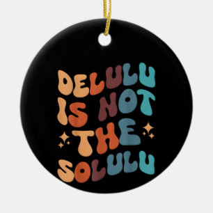 Deluluu macht die Welt zum Alltag Keramik Ornament