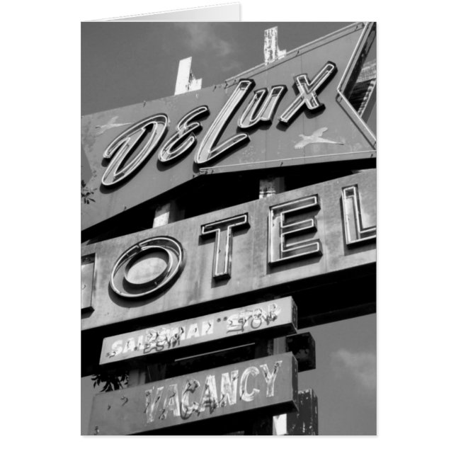Delux Motel Card (Vorne)