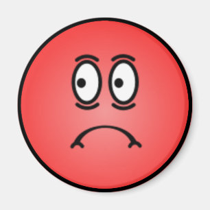 Deluxe Alberne Smiley Magnet