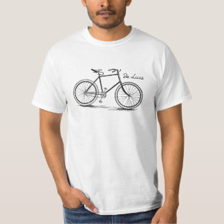 DeLuxe Entwürfe "Fixie" T-Shirt