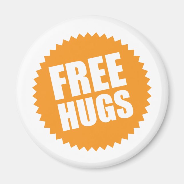 Deluxe Free Hugs Magnet (Vorne)