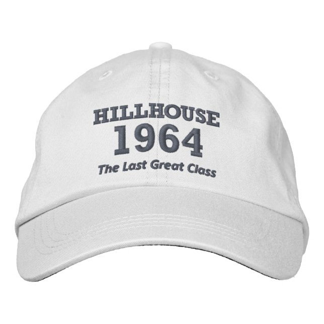 Deluxe Hillhouse '64 cap mit besticktem Text Bestickte Baseballkappe (Vorderseite)