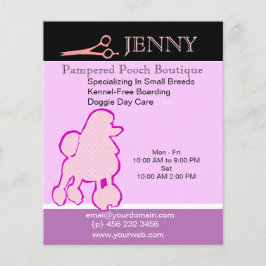 Deluxe Small Breeds Kennel Doggie Day Care Flyer