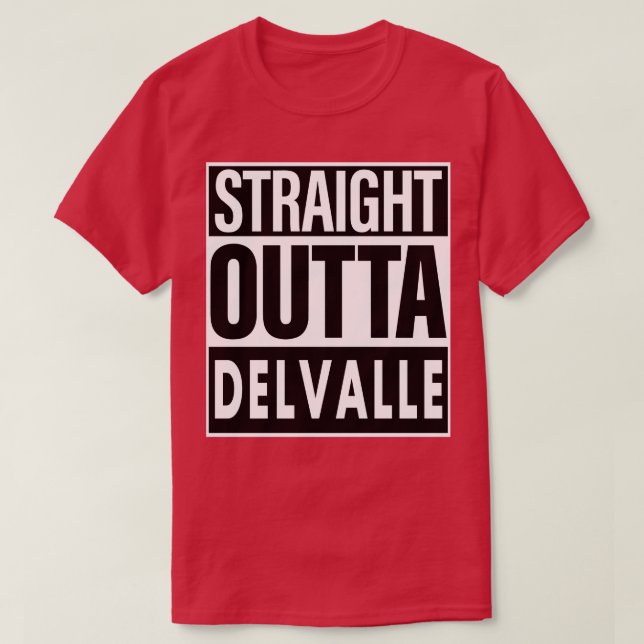 Delvalle Name Delta Delvalle T-Shirt (Design vorne)